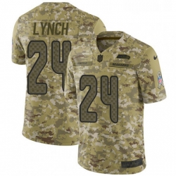 Youth Nike Seattle Seahawks 24 Marshawn Lynch Limited Camo 2018 Salute to Service NFL Jersey Youth Nike Seattle Seahawks 24 Marshawn Lynch Limited Camo 2018 Salute to Service NFL Jersey