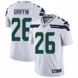 Youth Nike Seattle Seahawks 26 Shaquill Griffin White Vapor Untouchable Limited Player NFL Jersey Youth Nike Seattle Seahawks 26 Shaquill Griffin White Vapor Untouchable Limited Player NFL Jersey