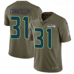 Youth Nike Seattle Seahawks 31 Kam Chancellor Limited Olive 2017 Salute to Service NFL Jersey Youth Nike Seattle Seahawks 31 Kam Chancellor Limited Olive 2017 Salute to Service NFL Jersey