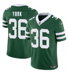 Men New York Jets 36 Cade York Green 2026 F U S E Vapor Untouchable Limited Stitched Jersey Men New York Jets 36 Cade York Green 2026 F U S E Vapor Untouchable Limited Stitched Jersey