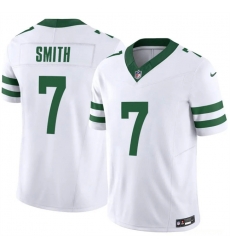 Men New York Jets 7 Geno Smith White 2025 F U S E Vapor Untouchable Limited Stitched Jersey Men New York Jets 7 Geno Smith White 2025 F U S E Vapor Untouchable Limited Stitched Jersey