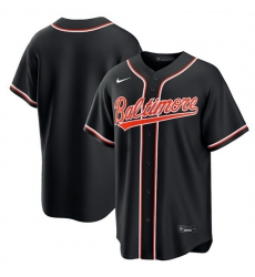 Men Baltimore Orioles Blank 2026 Fashion Replica Black Out Stitched Baseball Jersey Men Baltimore Orioles Blank 2026 Fashion Replica Black Out Stitched Baseball Jersey