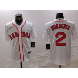 Men Boston Red Sox 2 Xander Bogaerts White Stitched Baseball Jersey