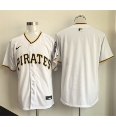 Men Pittsburgh Pirates Blank White Limited Stitched Baseball Jersey Men Pittsburgh Pirates Blank White Limited Stitched Baseball Jersey
