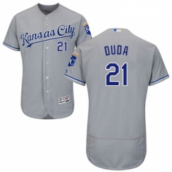 Mens Majestic Kansas City Royals 21 Lucas Duda Grey Road Flex Base Authentic Collection MLB Jersey Mens Majestic Kansas City Royals 21 Lucas Duda Grey Road Flex Base Authentic Collection MLB Jersey