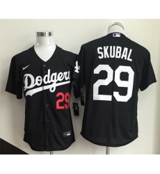 Men Los Angeles Dodgers 29 Tarik Skubal Black 2026 Cool Base Stitched Baseball Jersey Men Los Angeles Dodgers 29 Tarik Skubal Black 2026 Cool Base Stitched Baseball Jersey