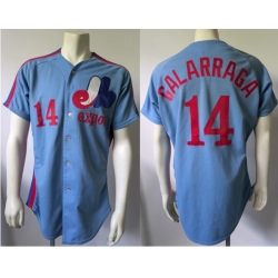 Men Montreal Expos Andres Galarraga #14 Baby Blue Stitched MLB jersey Men Montreal Expos Andres Galarraga #14 Baby Blue Stitched MLB jersey