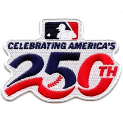 Men New York Mets Celebrating America 250th annivesary Patch Biaog
