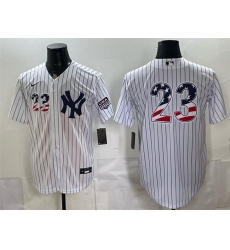 Men New York Yankees Don Mattingly White 2026 USA 250 Fourth of July Home Stadium Stitched Baseball Jersey Men New York Yankees Don Mattingly White 2026 USA 250 Fourth of July Home Stadium Stitched Baseball Jersey