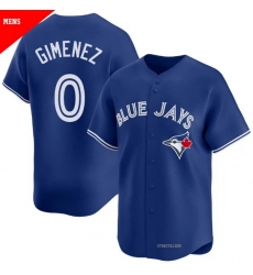 Men Toronto Blue Jays 0 Andres Gimenez Cool Base Stitched Baseball Jersey Blue Men Toronto Blue Jays 0 Andres Gimenez Cool Base Stitched Baseball Jersey Blue