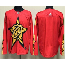 Men All Star Game 2024 Red Primegreen Stitched Hockey Jersey