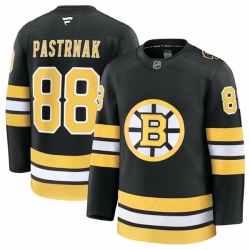 Men Boston Bruins 88 David Pastrnak Black 2025 Home Stitched Hockey Jersey Men Boston Bruins 88 David Pastrnak Black 2025 Home Stitched Hockey Jersey