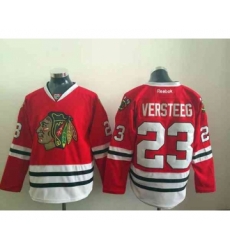 nhl jerseys chicago blackhawks #23 versteeg red