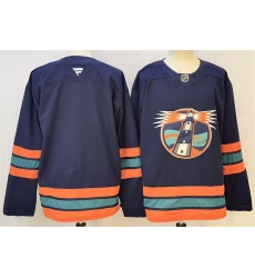Men New York Islanders Blank Navy 2026 Stitched Hockey Jersey