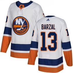 Youth Adidas New York Islanders Mathew Barzal #13 Blue Stitched NHL Jersey