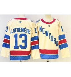 Men New York Rangers 13 Alexis Lafreniere Beige 2025 26 Winter Classic With A Patch Stitched Hockey Men New York Rangers 13 Alexis Lafreniere Beige 2025 26 Winter Classic With A Patch Stitched Hockey