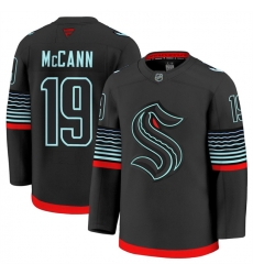 Men Seattle Kraken 19 Jaden Schwartz Black Alternate Stitched Hockey Jersey Men Seattle Kraken 19 Jaden Schwartz Black Alternate Stitched Hockey Jersey