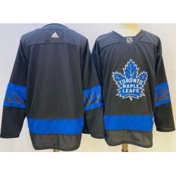 Men Toronto Maple Leafs Black Blank Alternate Premier Breakaway Reversible Stitched jersey