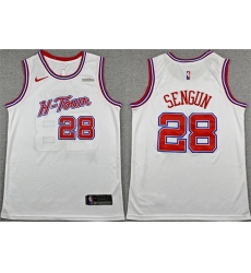 Men Houston Rockets 28 Alperen Sengun White 2025 26 City Edition Stitched Jersey Men Houston Rockets 28 Alperen Sengun White 2025 26 City Edition Stitched Jersey