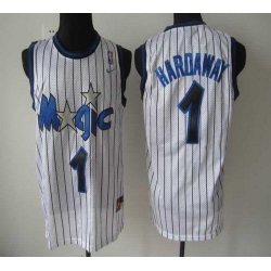 Men Orlando Magic 1 Penny Hardaway White NBA Stitched Jersey