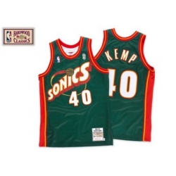 Seattle SuperSonics 1995 - 1996 Road Jersey - Shawn Kemp