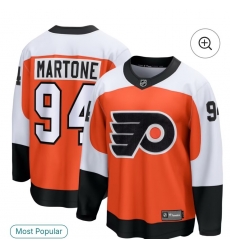 Men Philadelphia Flyers 94 Martone Orange 2024 25 Home stitched Hockey Jersey Men Philadelphia Flyers 94 Martone Orange 2024 25 Home stitched Hockey Jersey
