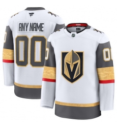 Men Women Youth Vegas Golden Knights Fanatics Away Premium Custom Jersey White
