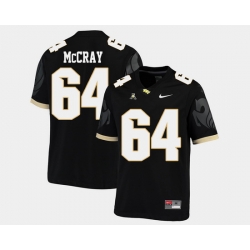 Men Ucf Knights Justin Mccray Black College Football Aac Jersey