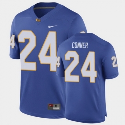 Men Pitt Panthers James Conner Game Royal Football Jersey