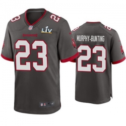 Men Sean Murphy Bunting Buccaneers Pewter Super Bowl Lv Game Jersey