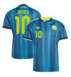 Youth Colombia James Rodriguez 2026 Away Replica Turquoise Jersey 2