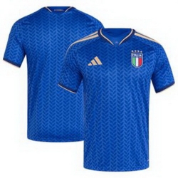 Youth Italy National Team Blank Home Replica   1