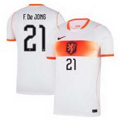 Youth 21 Netherlands National Frenkie de Jong 2026 Away Stadium  2