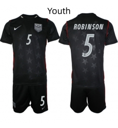 USA FIFA World Cup 2026 Navy Blue Soccer Jersey Antonee Robinson #5 USA FIFA World Cup 2026 Navy Blue Soccer Jersey Antonee Robinson #5