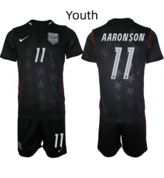 USA FIFA World Cup 2026 Navy Blue Soccer Jersey Brenden Aaronson #11