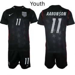 USA FIFA World Cup 2026 Navy Blue Soccer Jersey Brenden Aaronson #11