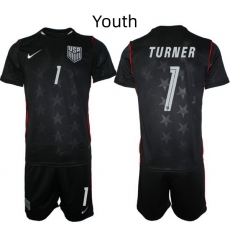 USA FIFA World Cup 2026 Navy Blue Soccer Jersey Matt Turner #1 USA FIFA World Cup 2026 Navy Blue Soccer Jersey Matt Turner #1