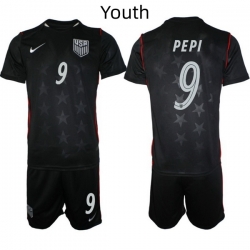 USA FIFA World Cup 2026 Navy Blue Soccer Jersey Ricardo Pepi #9