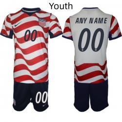 USA FIFA World Cup 2026 Soccer Red Home Jersey Custom