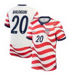 Youth 20Folarin Balogun USMNT 2026 Stadium Replica Jersey 2 Youth 20Folarin Balogun USMNT 2026 Stadium Replica Jersey 2
