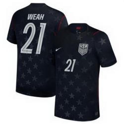 Youth 21Timothy Weah USMNT 2026 Stadium Replica Jersey   1