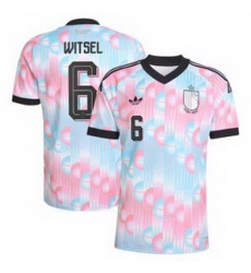 Men 6Axel Witsel Belgium Jersey 2 Men 6Axel Witsel Belgium Jersey 2