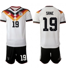 Germany 2026 FIFA World Cup Soccer Jersey White #19 SANE Germany 2026 FIFA World Cup Soccer Jersey White #19 SANE