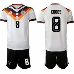 Germany 2026 FIFA World Cup Soccer Jersey White #8 KROOS