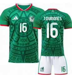 2026 FIFA World Cup Mexico Soccer Home Jersey #16