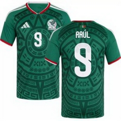 Men 9 Mexico Raul Jimenez 2026 Replica White Jersey 1
