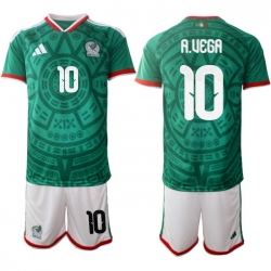 Mexicoa 2026 FIFA World Cup Soccer Jersey Green #10 A.VEGA
