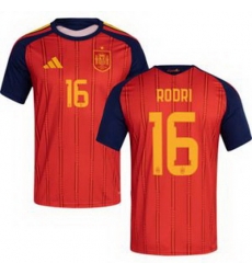Men 16 Spain Rodri World Cup 2026 Away Replica Jersey 1 Men 16 Spain Rodri World Cup 2026 Away Replica Jersey 1