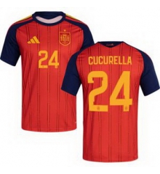 Men 24 Spain Marc Cucurella World Cup 2026 Away Replica Jersey 1 Men 24 Spain Marc Cucurella World Cup 2026 Away Replica Jersey 1