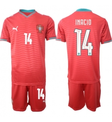 Portugal 2026 FIFA World Cup Soccer Jersey Red #14 IMACIO